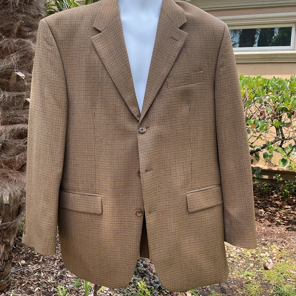 Lauren by Ralph Lauren pure new wool by Woolmark men’s blazer. 42R Like New!